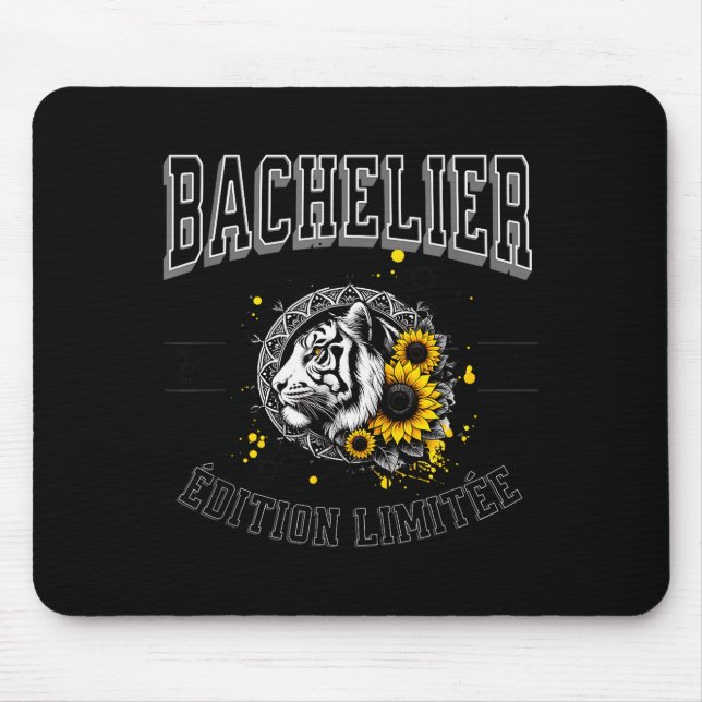 Mousepad Bac Diploma 2025 Tiger Limited Edition New Bachelo (Frente)