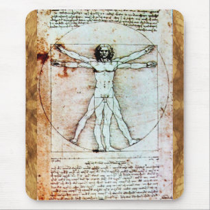 Mousepad Bacia antiga do VITRUVIAN MAN