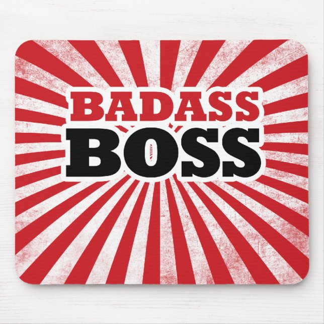 Mousepad Badass Funny Boss (Frente)