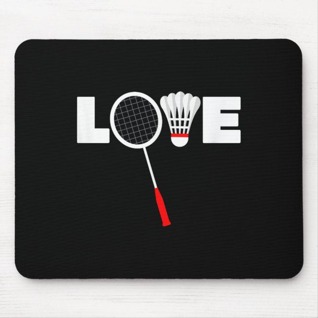 Mousepad Badminton - Amor (Frente)