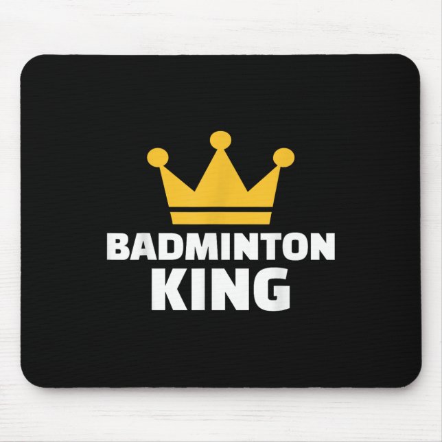 Mousepad Badminton King (Frente)