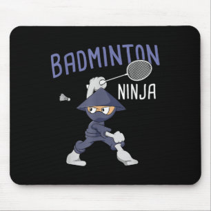 Mousepad Badminton Ninja Crianças Peteca Menino Badminton