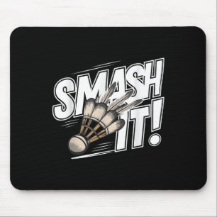 Mousepad Badminton Shuttle Smash