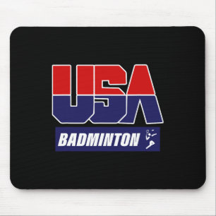 Mousepad Badminton Usa