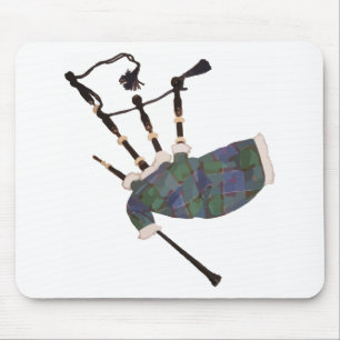 Mousepad bagaço de xadrez escocês