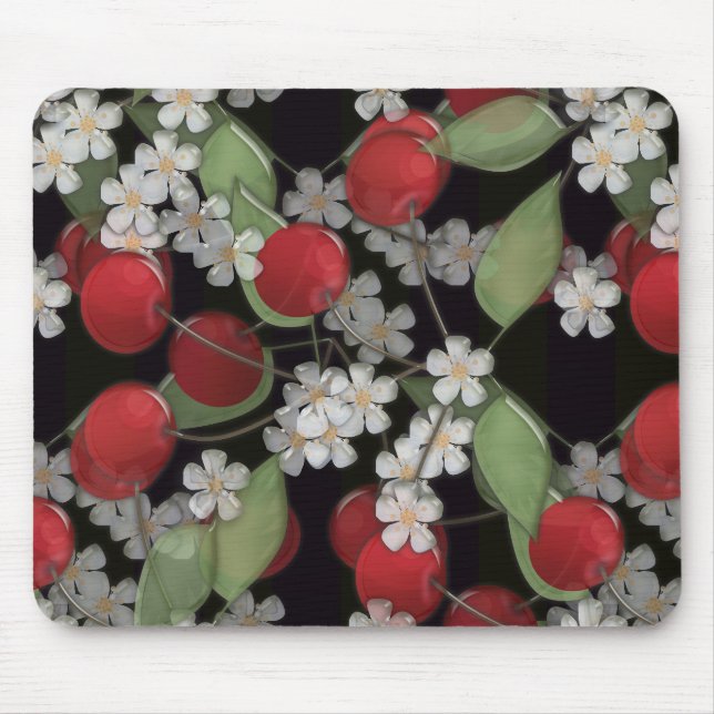 Mousepad Bagas vermelhas (Frente)