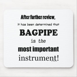 Mousepad Bagpipe - Instrumento mais importante
