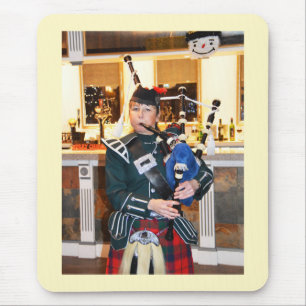 Mousepad Bagpiper