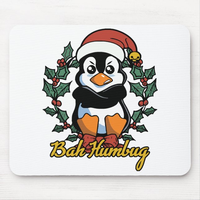 Mousepad Bah Humbug (Frente)