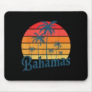 Mousepad Bahamas Praia Trocal Vibrações de Verão Palmeira V
