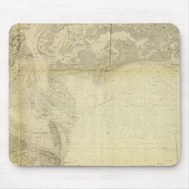 Mousepad Baía de Nova Iorque, Porto (Frente)
