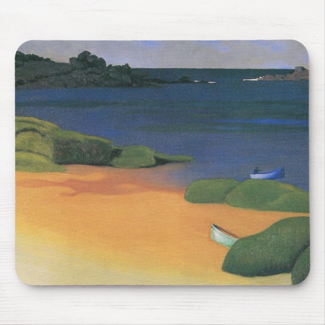 Mousepad Baía de Tregastel de Felix Vallotton, Arte Fino (Frente)