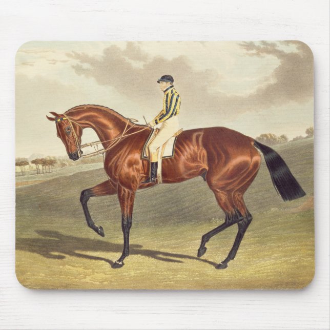 Mousepad Baía Middleton, vencedor do Derby em 1836, em (Frente)