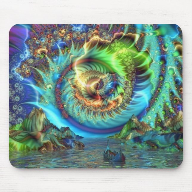Mousepad Baía psicadélico (Frente)