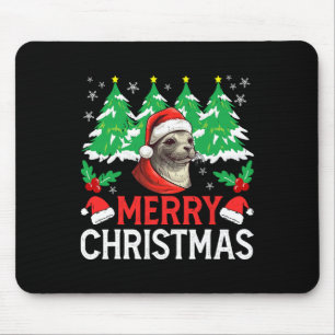 Mousepad Baikal Seal Natal Pajama Figurino para Xmas Holi