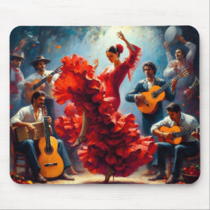 Mousepad Bailarino de Flamenco Banda de Música Espanhola