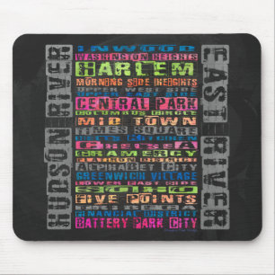 Mousepad Bairros de Nova Iorque