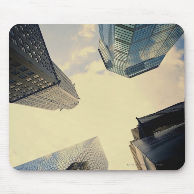 Mousepad Baixo ângulo da construção de Chrysler (Frente)