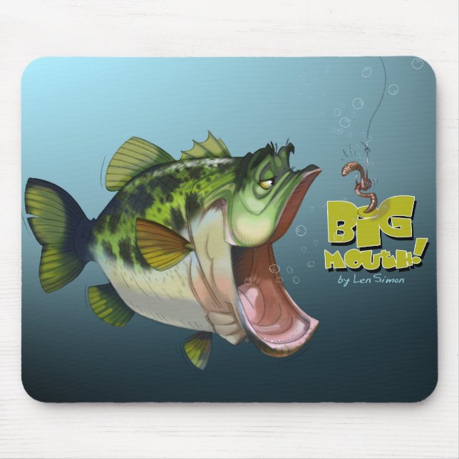 Mousepad Baixo LargeMouth (Frente)