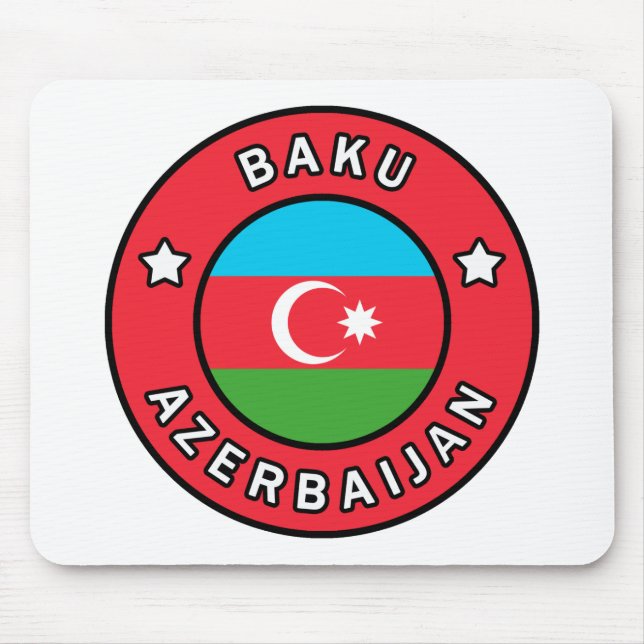 Mousepad Baku Azerbaijão (Frente)