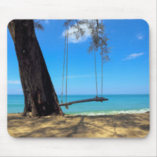 Mousepad Balanços & árvore na areia