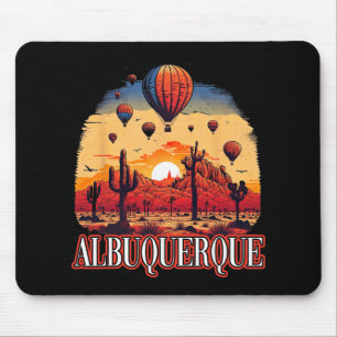 Mousepad Balão de Albuquerque Novo México Balão de Ar Quent
