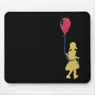 Mousepad balão vermelho
