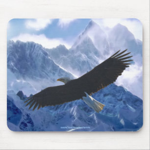Mousepad BALD EAGLE e Montanhas Selvagem