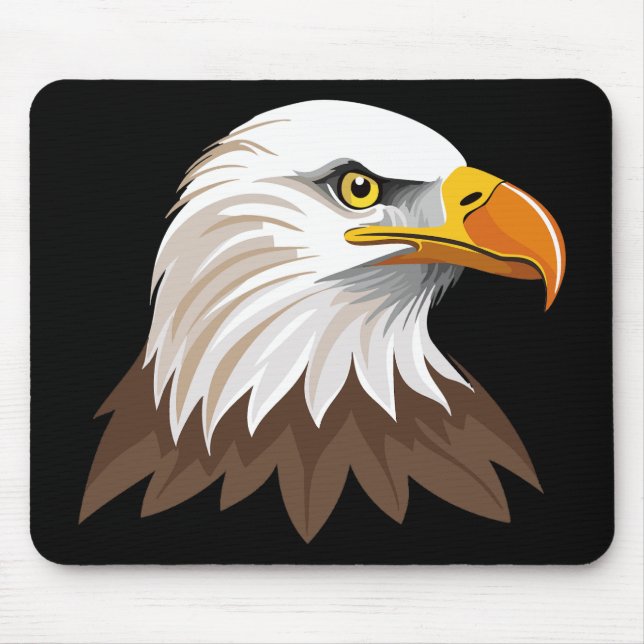 Mousepad Bald eagle head (Frente)
