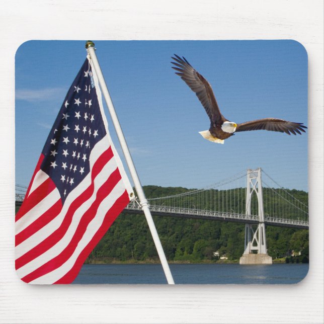 Mousepad Bald Eagle (Orgulho Americano) (Frente)