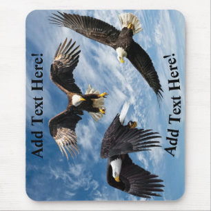 Mousepad Bald Eagle Soaring