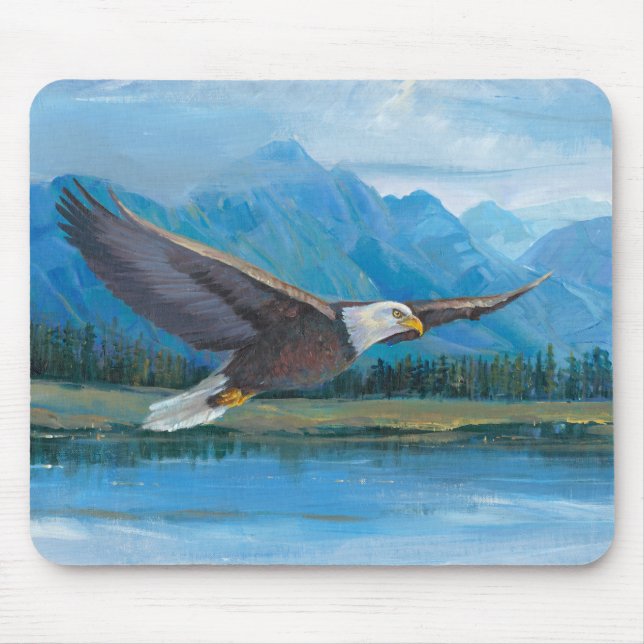 Mousepad Bald Eagle Soaring (Frente)