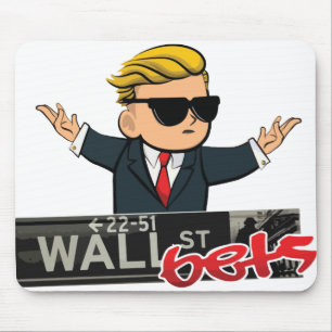 Mousepad Baldes da Wall Street