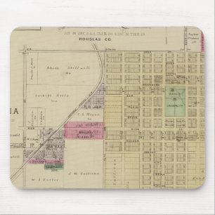 Mousepad Baldwin City, Condado de Douglas, Kansas