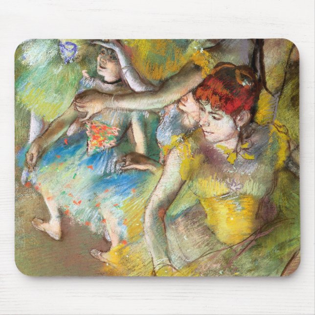 Mousepad Balé Dancers em Palco por Degas (Frente)