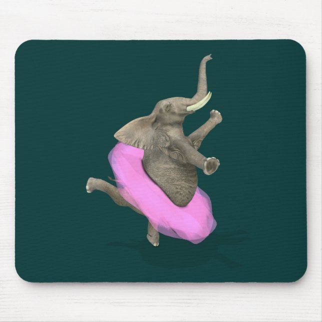 Mousepad Balé Elephant En Pointe (Frente)