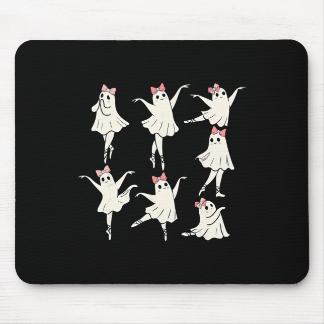 Mousepad Balé Fantasma balé Dançarino Spooky Dance Professo (Frente)