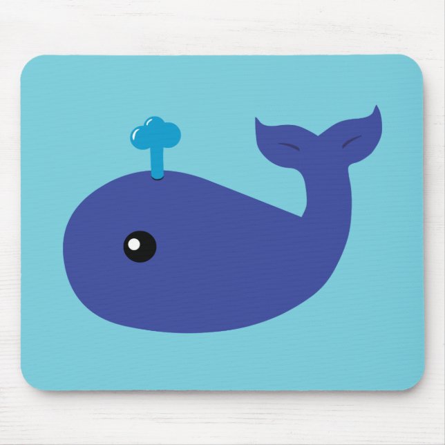Mousepad Baleia branca (Frente)