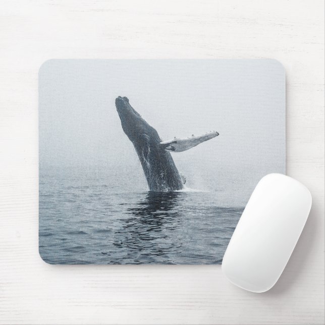 Mousepad Baleia-jubarte (Com mouse)