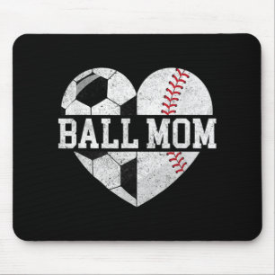 Mousepad Ball Mãe, Diversão De Beisebol, Mãe