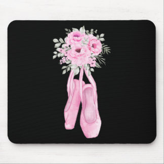 Mousepad Ballerina Calçados Flores Balé Dancer Sprin