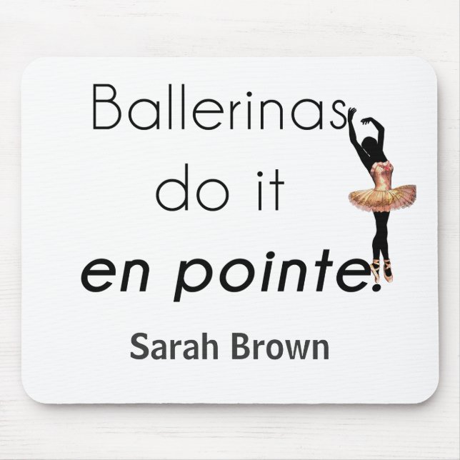 Mousepad Ballerinas! (Frente)