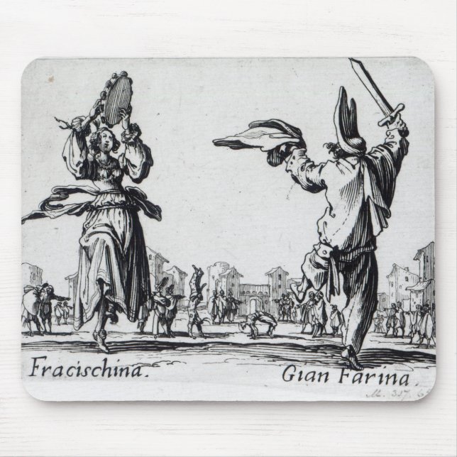 Mousepad Balli de Sfessania, c.1622 (Frente)