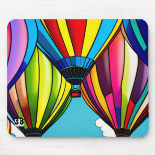 Mousepad Balões de ar quente