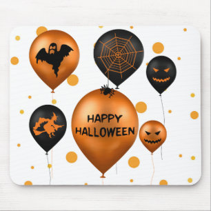 Mousepad Balões do Partido Feliz Halloween