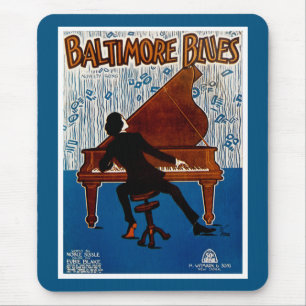 Mousepad Baltimore Blues