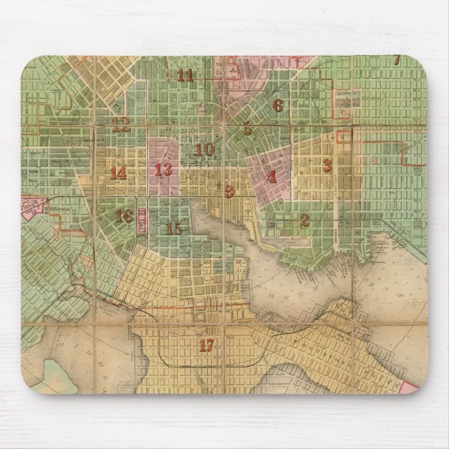 Mousepad Baltimore, Maryland (Frente)