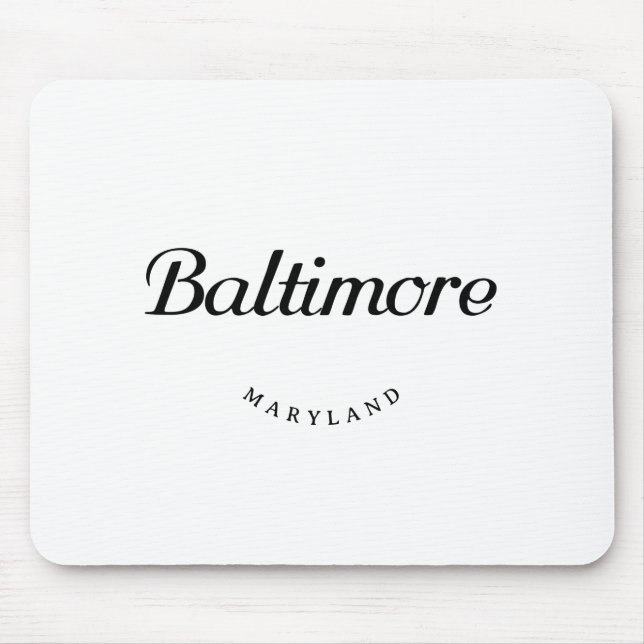 Mousepad Baltimore MD (Frente)