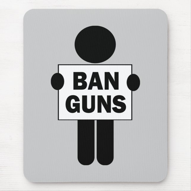 Mousepad Ban Guns (Frente)
