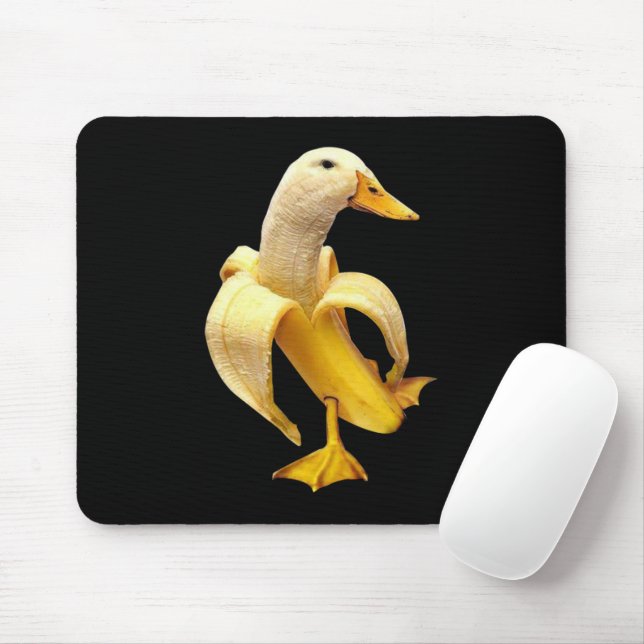 Mousepad Banana Duck Meme (Com mouse)